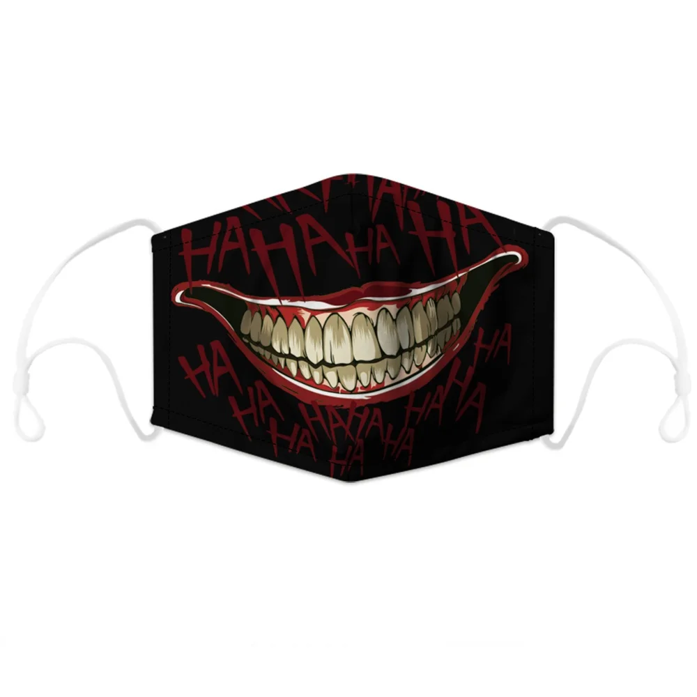 Jack Napier Eric Border Arthur Fleck Cosplay Face Mask Adult Dust Protection Masks Prop | Аксессуары для одежды