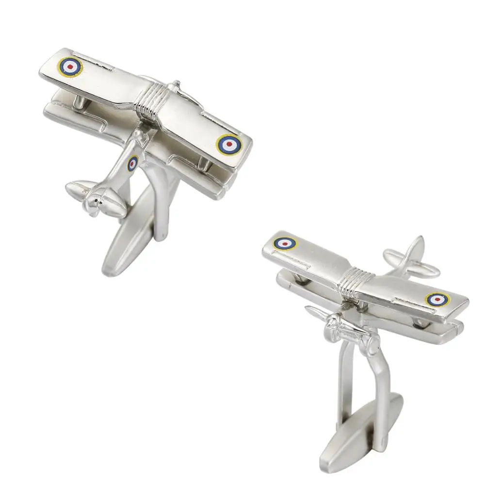 

Mini airplane sleeve Cufflinks French long sleeve shirt sleeve nail shirt accessories Cufflinks