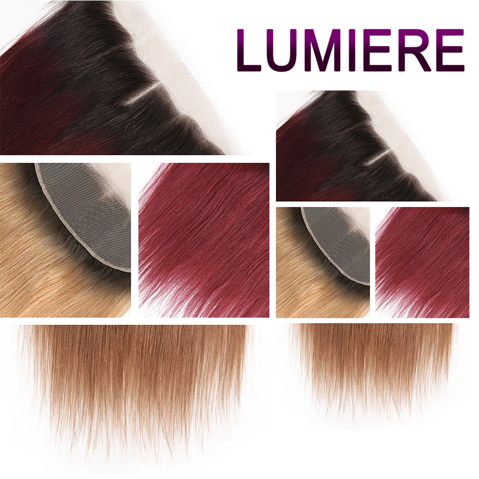 Lumiere 613 прямая фронтальная 27 30 кружевная Фронтальная застежка 13*4