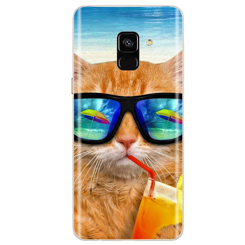 Силиконовый чехол для Samsung Galaxy A8 2018 A530