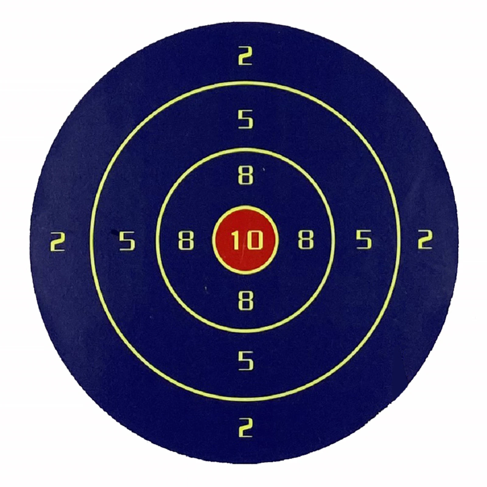 

200Pieces 4 inch Self Adhesive Shooting Targets Paper Stickers Sheets for Gun - Rifle -