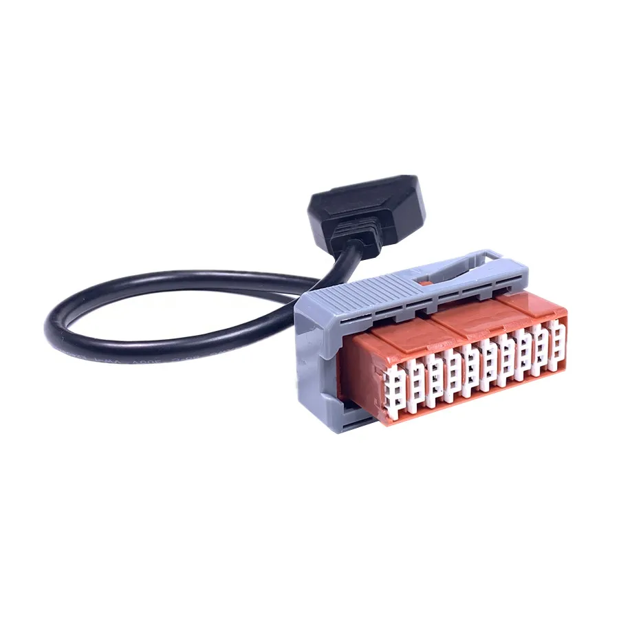 30 Pin папа к OBD OBD2 OBDII DLC 16 Женский адаптер автомобильного диагностического