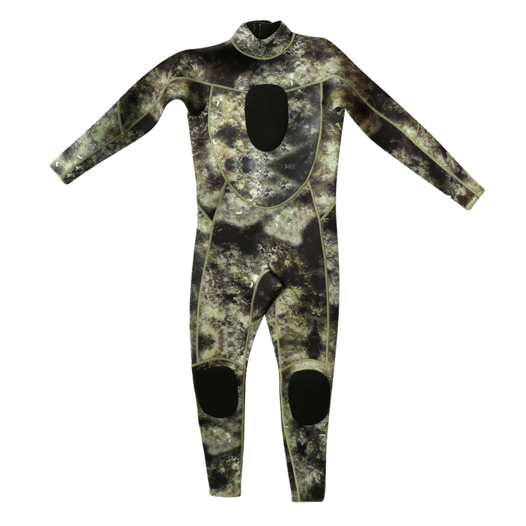 

3mm Camo Men Full Wetsuits For Scuba Diving Surfing Spearfishing