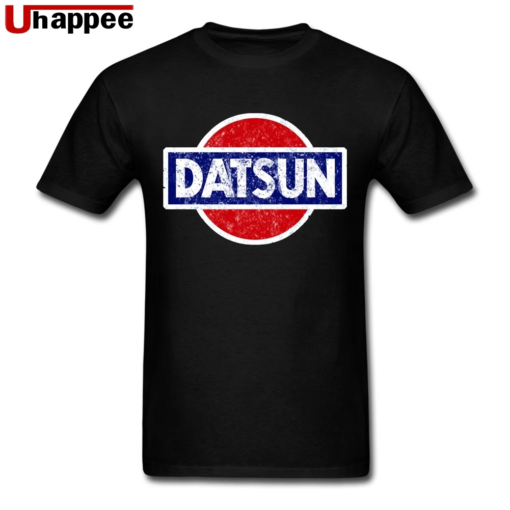 Крутая футболка с логотипом Datsun Мужская в стиле ретро вечерние футболки принтом