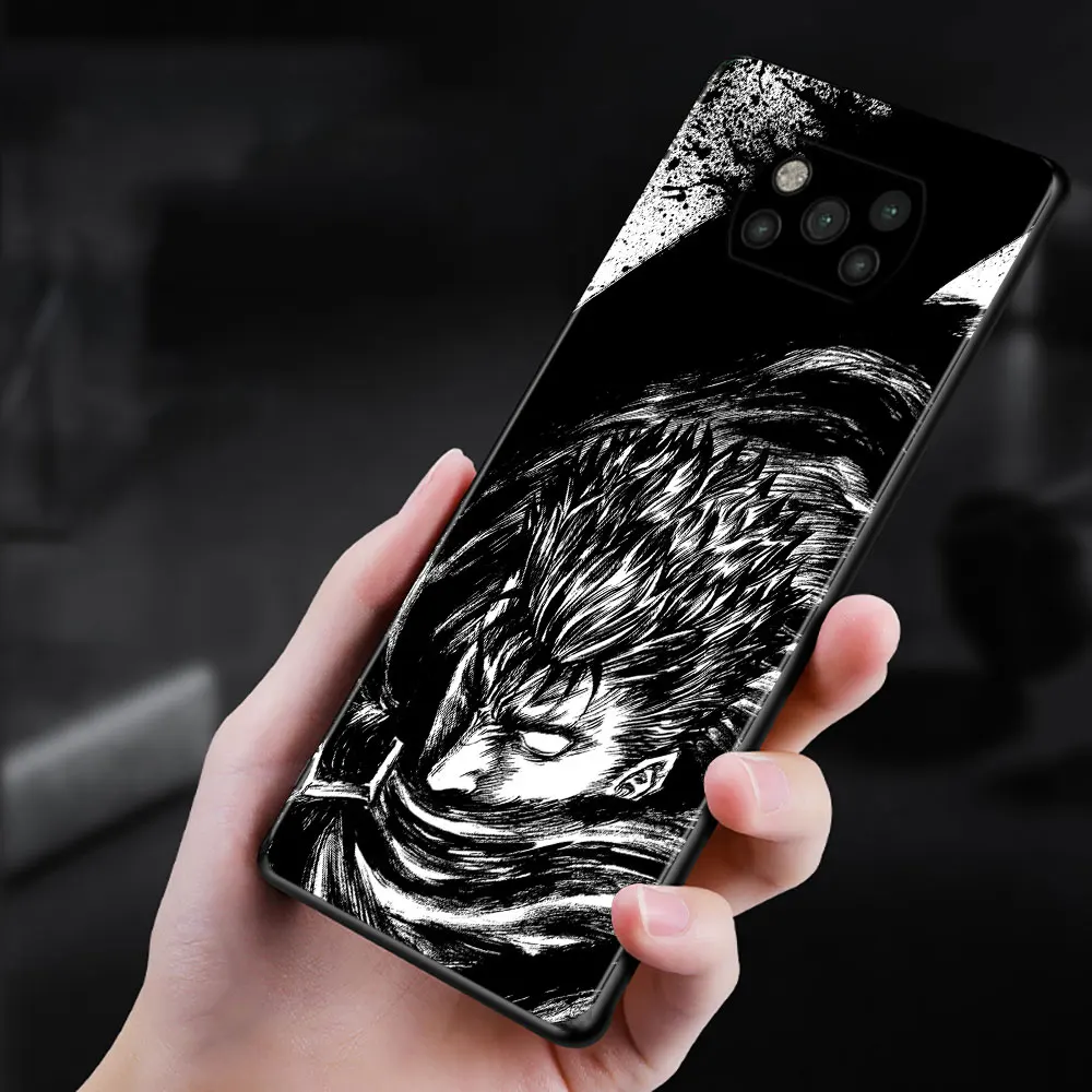 phone case for xiaomi poco x3 pro f3 x3 gt m3 x3 nfc f1 m3 pro 5g f3 gt silicon fundas tpu coque berserk guts anime free global shipping