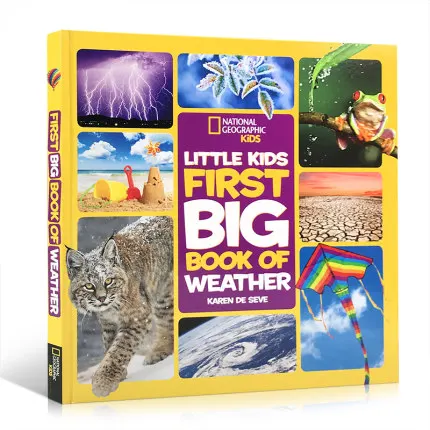 

National Geographic Kids' First Weather Book Hardcover Full Color Children's Education Picture Book