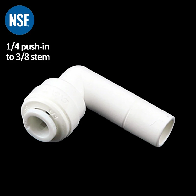 RO и фитинги для водяного фильтра вставляются в стержни коленчатый фитинг |