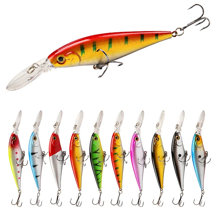 

Sinking Minnow lure High Quality Hard Baits professional Action Wobblers11cm/10.5g Suspending Minnow Lure Hard Bait