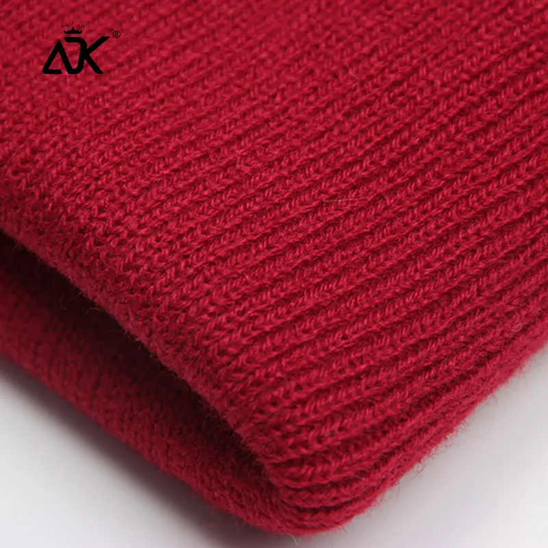 Huskies Hats Fashion Patches Sweet Beanie For Unisex Winter Brimless Stretchy Bonnet Solid Color Outdoor Cap Knitted Beanie