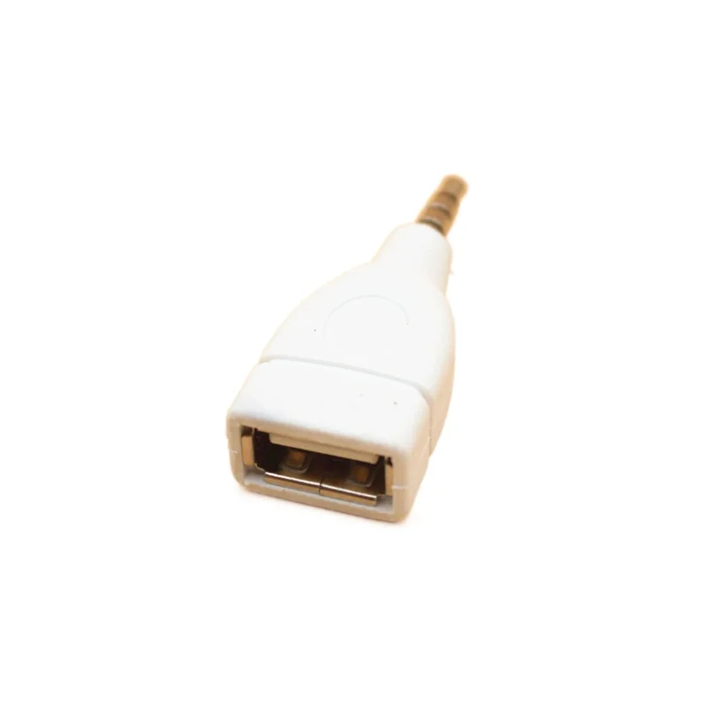 1 шт. аудио конвертер 3 5 мм папа AUX разъем к USB 2 0 Женский адаптер для автомобиля