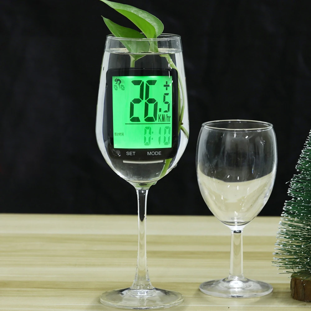 

Multifunctional LCD Screen Bicycle Computer Wireless Bike Rainproof Speedometer Odometer Cycling 2.8inch Waterproof