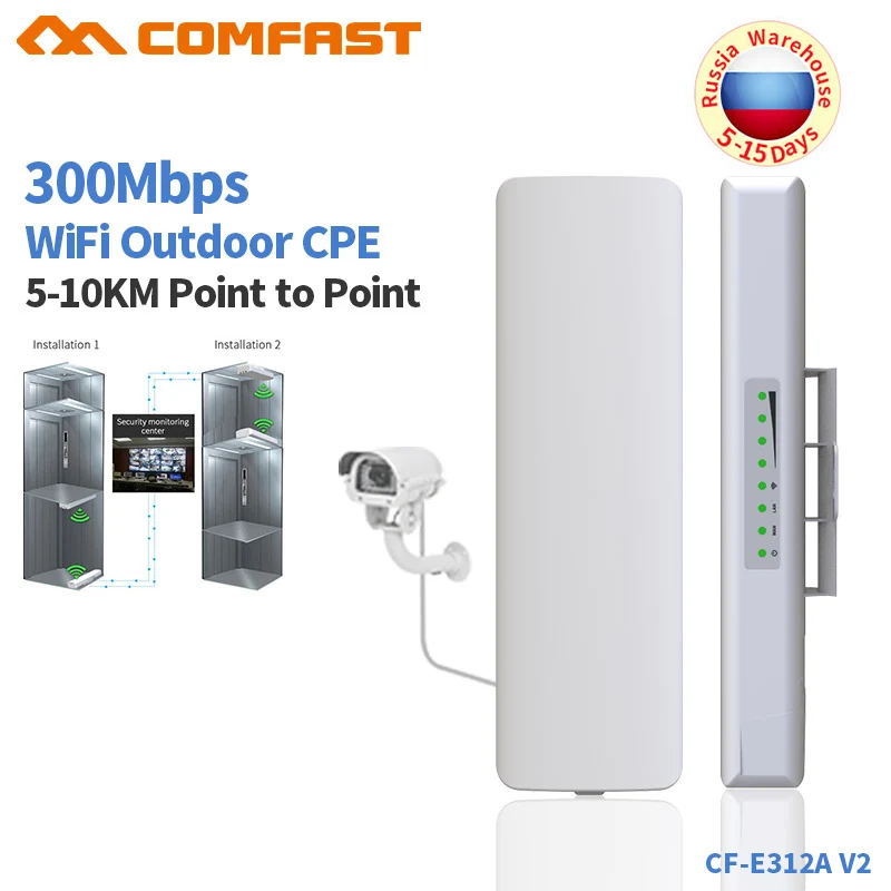 Wi-fi-маршрутизатор Wi-fi антенна большого радиуса действия 300 Мбит/с 5G 2*14 дБи точка