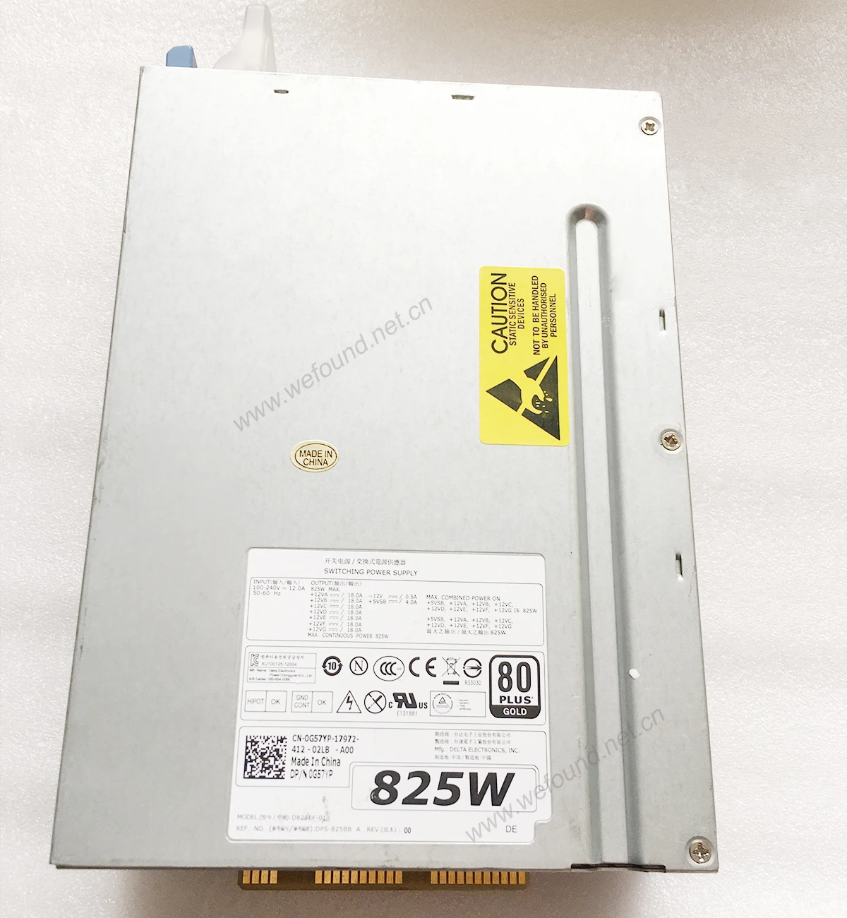 

100% тест для источника питания для T5610 D825EF-01 DPS-825BB в G57YP 825W работают хорошо