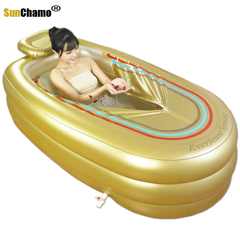2021 Мода Большой надувная ванна для взрослых утепленные Складная Ванна