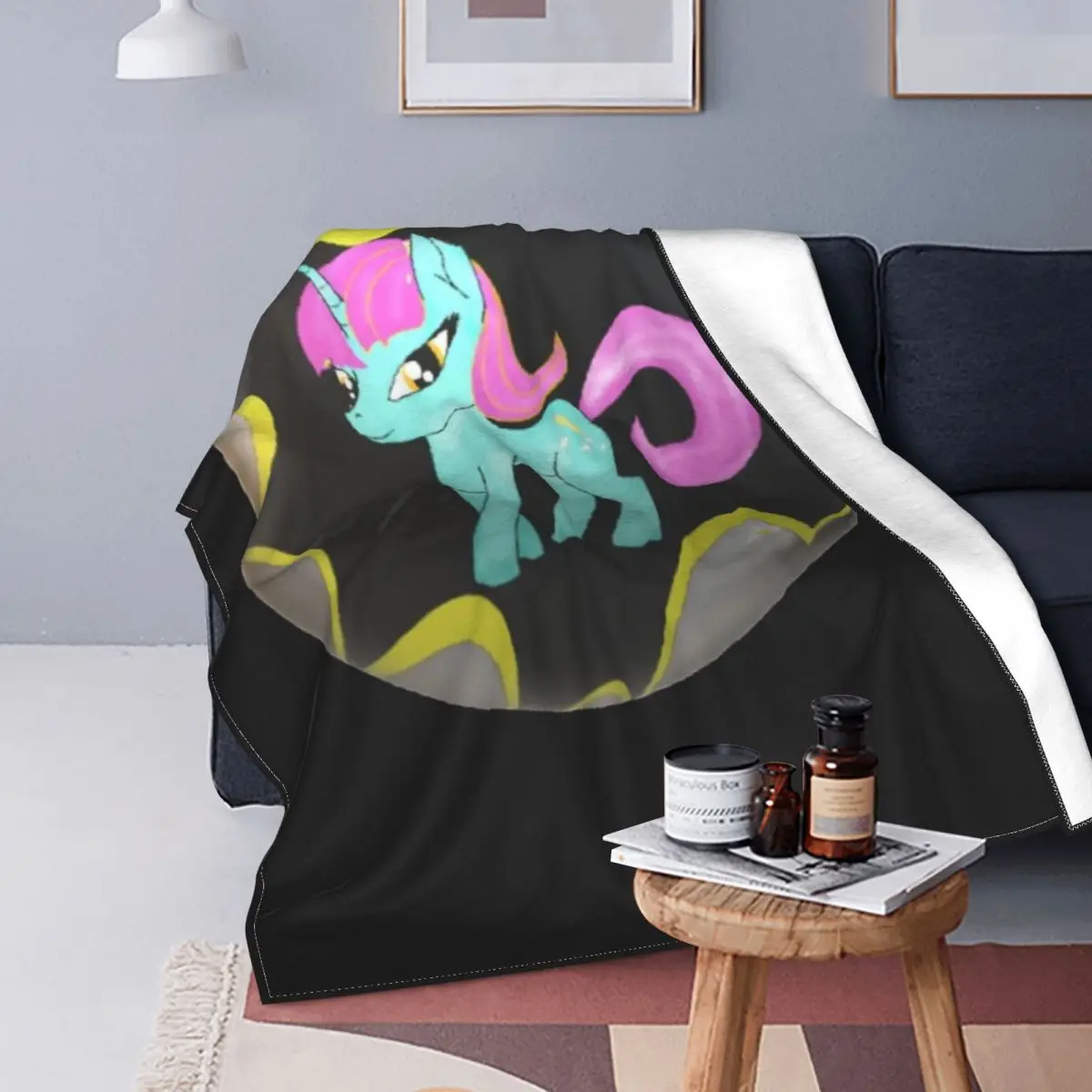 

Manta de unicornio súper bonita, colcha a cuadros para cama, sofá, manta de lana, toalla de playa de lujo