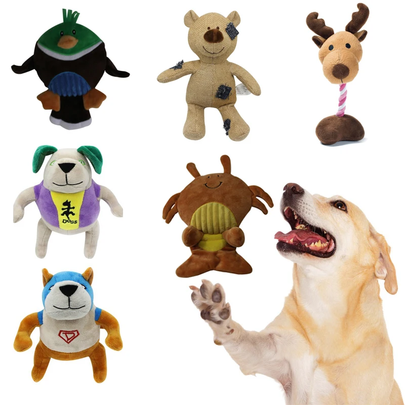 Мягкая Жевательная пищалка для домашних животных игрушка собак Интерактивная