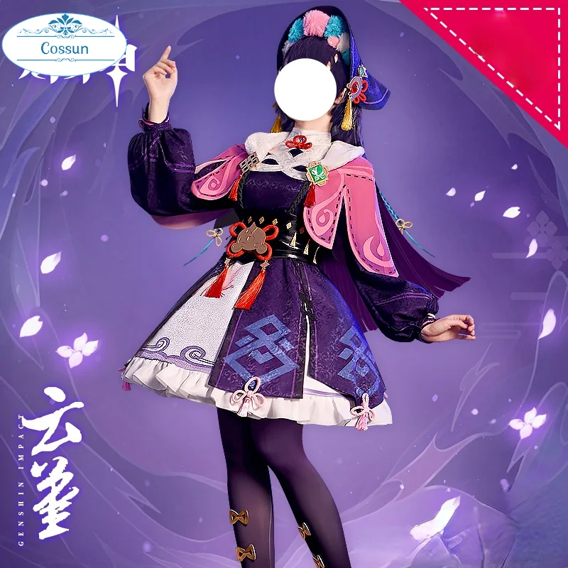 

Игровой костюм Genshin Impact YunJin, милый женский костюм для косплея, одежда для ролевых игр на Хэллоуин и вечеринку, Новинка