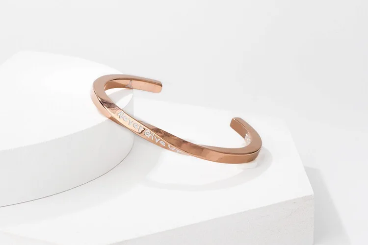 Wo мужские s Регулируемая манжета открытые круглые браслеты вдохновляющие pulseira из