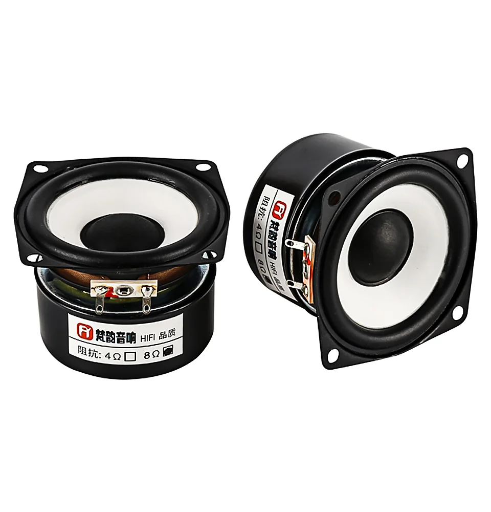 AIYIMA 2 шт. 2,5 дюймов Fever полный спектр Hifi динамик Колонка 15 Вт DIY усилитель звука динамик драйвер домашнего кинотеатра музыка громкий динамик