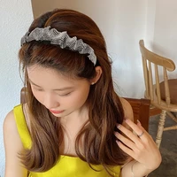 girls hair accessories net celebrity with the same exquisite and good looking headband to modify the face personality hairpin