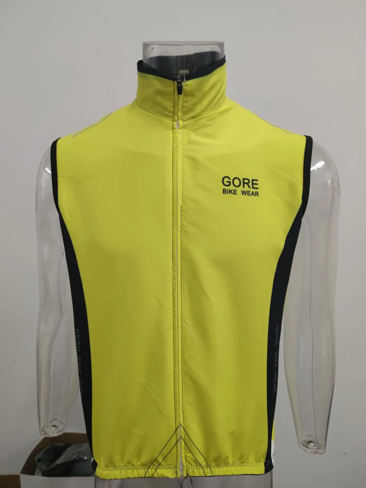

Jumbo Men Windproof Vest Sleeveless lotto Cycling Jersey Ropa Ciclismo Lightweight Breathable Mesh MTB Team Vest Hombre Jacket