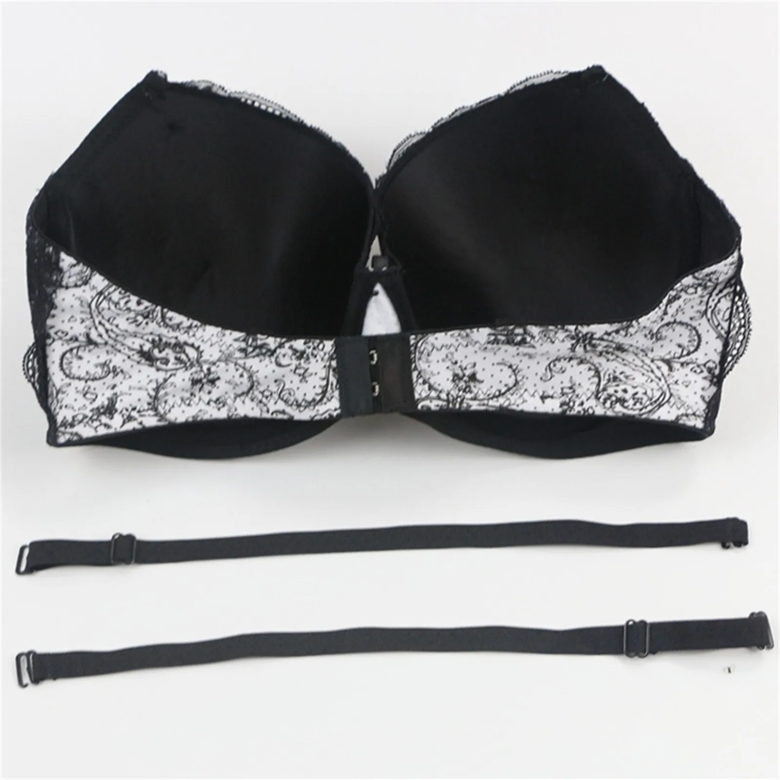 

Women Lace Bra Sets Seamless Underwear Sexy Embroidery Panties Lingerie Padded Bralette Ultrathin Briefs Sets Female Intimates