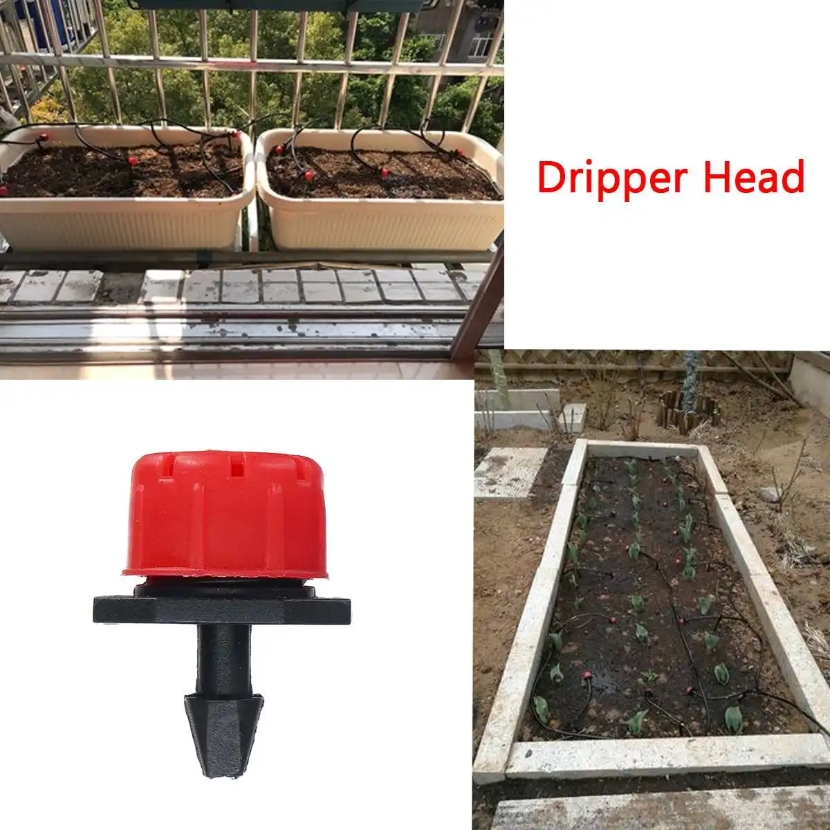 

165PCS 15M Adjustable Automatic Nozzle Drip Irrigation Sets Watering Drip Irrigation System 4/7mm Hose Garden Micro Drop Kit