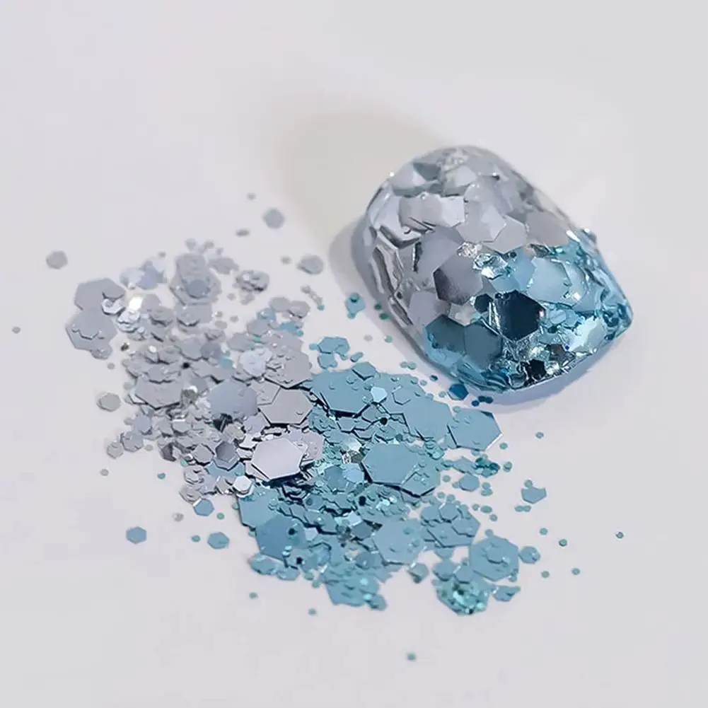 

Mix Shapes Glitter Sequins Nails Art Decoration Nail Art Rhinestones Gems Decals Manicure DIY Tips Nails Art Decoration