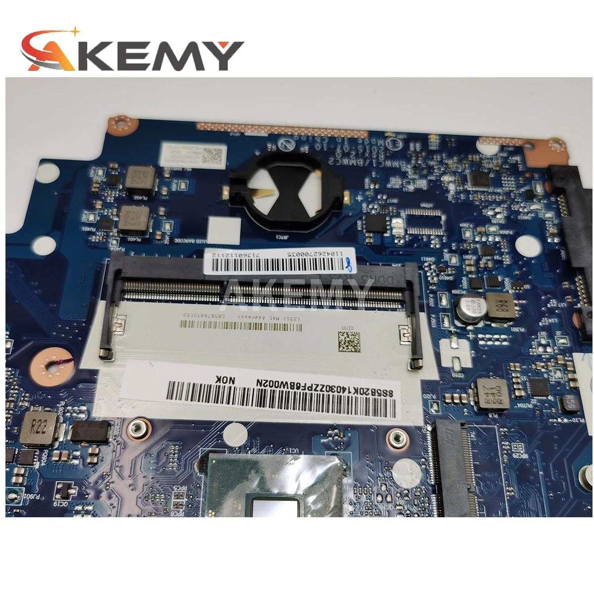 

BMWC1/BMWC2 NM-A471 motherboard For Lenovo 300-15IBR notebook motherboard CPU N3160/3150 GT920M 1G DDR3 100% test work