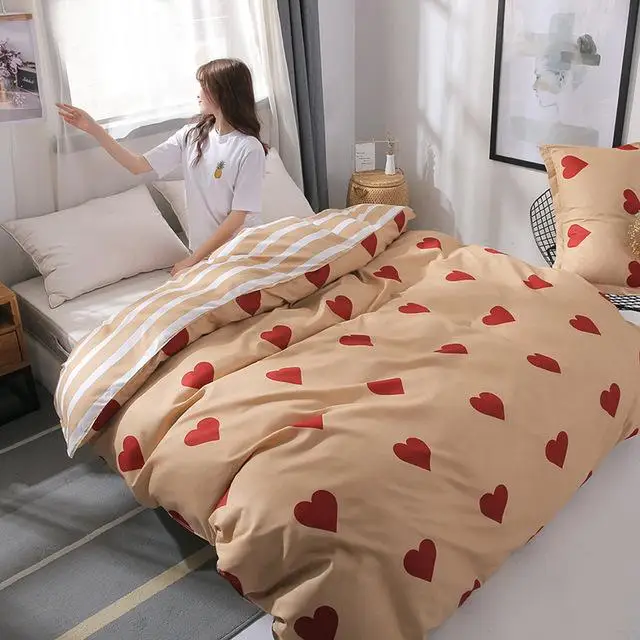 

Duvet Cover 240x210/175x220 Quilt Cover,King Size Blanket CoverBedding SetWithout pillowcase Japanese blue and white stripes