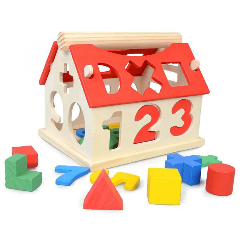Kids Toys Digital Number House Building Blocks Educational Learning Intellectual For Children Birthday Best Gifts Oc21 | Игрушки и хобби