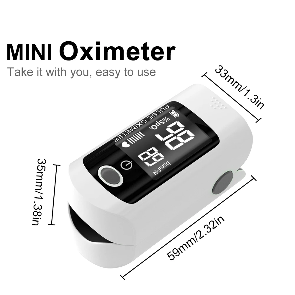 Медицинский импульсный Пальчиковый пульсоксиметр прикладываемые к уху лбу +