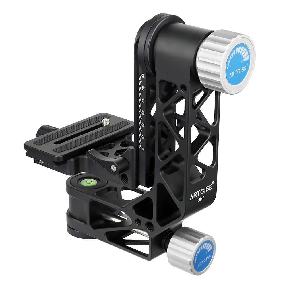 Головка шарнирного трипода GH7 360 ° 720 панорамная для телескопа объектива DSLR камеры