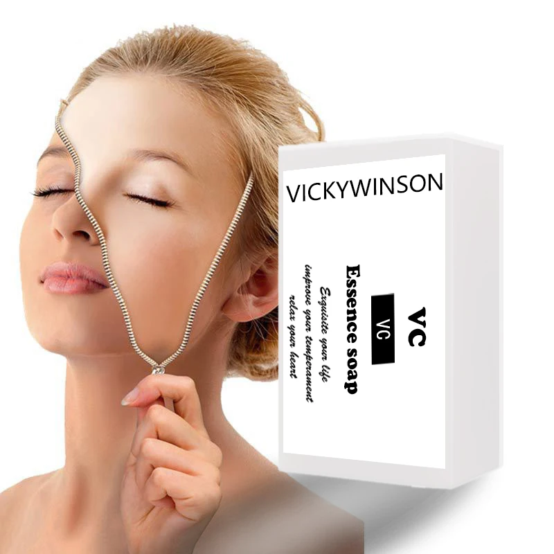 

VC essence handmade Soap 50g Moisturizing Essential Oil Soap Locking Water Brightening Face Cleanser Soap