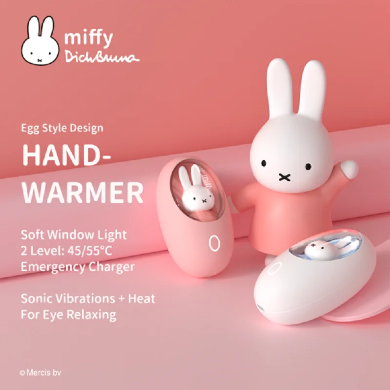 MiffyXMIPOW Egg shape design Rechargeable Hand-Warmer comes with window soft light Mini Hand Warmer Winter Portable USBPowerBank | Мобильные