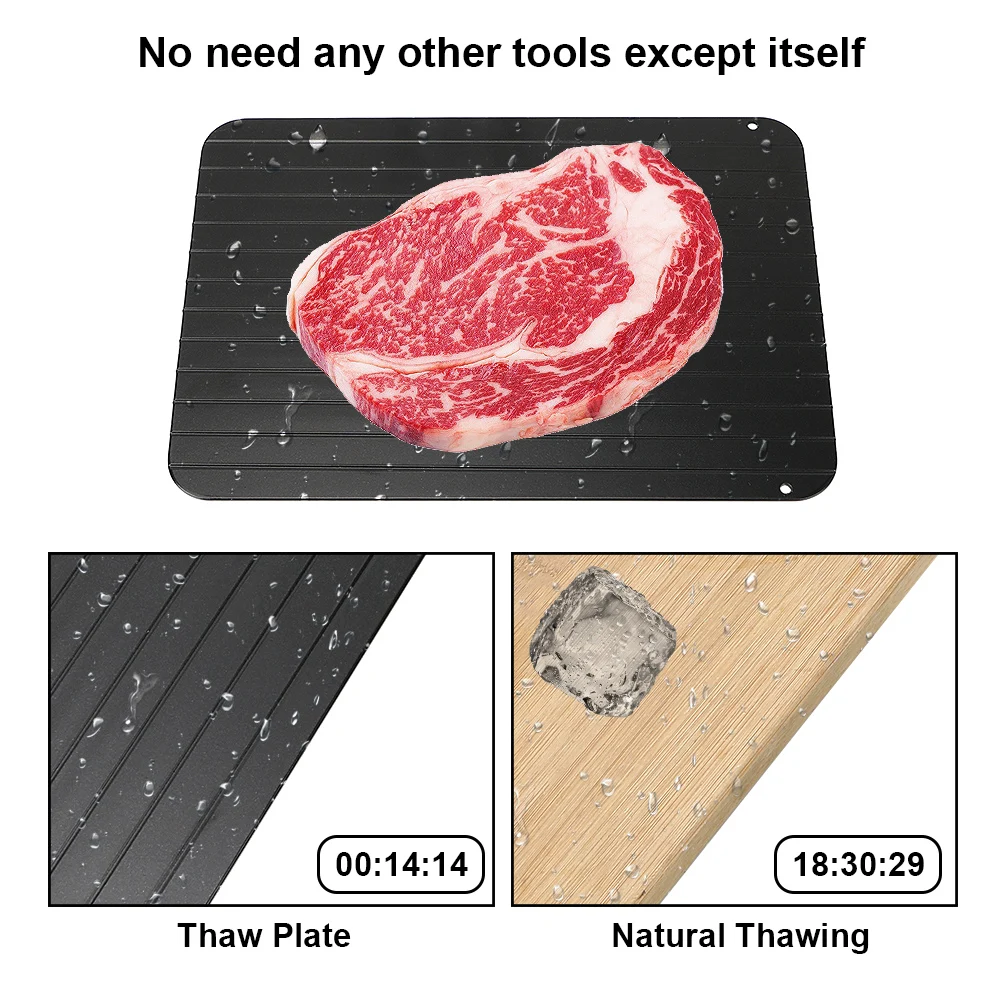 Быстрое размораживание лоток доска машина для нарезания замороженного мяса Еда