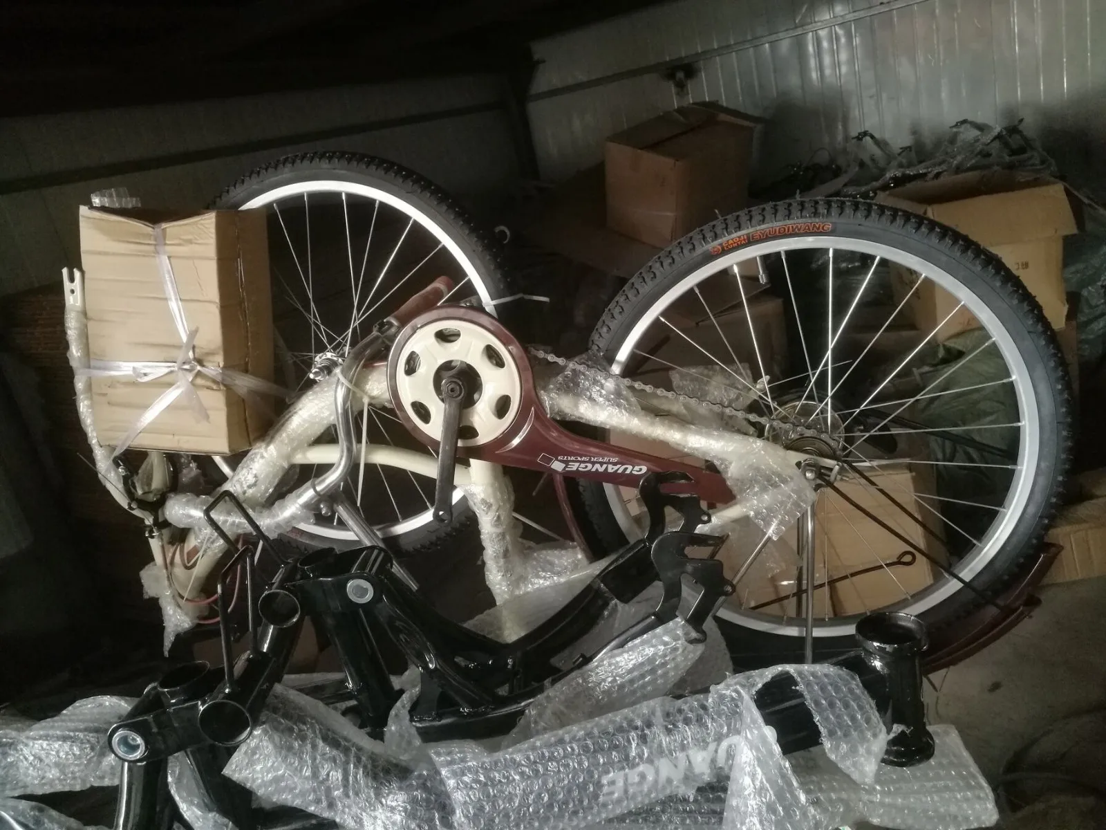 24IN унисекс классический углеродистая сталь железный велосипед Ретро уникальный