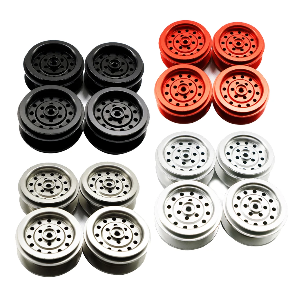 

Aluminum Alloy Wheels Hub Rims for WPL1671T RC Trucks Upgrade Parts Accs