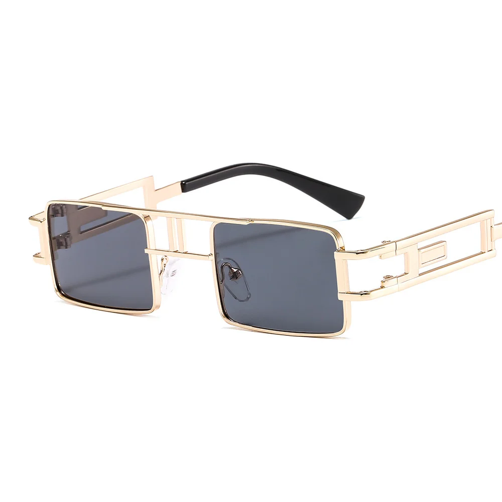 

shipping Personality Steampunk Free Metal Sunglasses Women's Street Photo Box Sunglasses