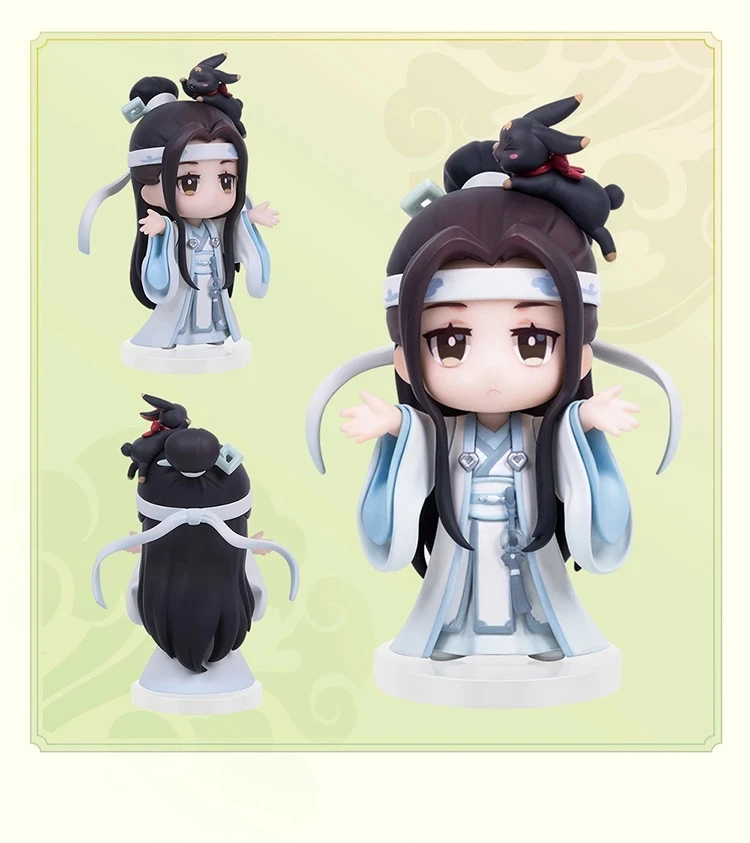 Figura de Anime, el abuelo inalambrico del cultivo demon&iacute;aco, MDZS Wei Wuxian Lan Wangji Mo Bao Zu Shi, juguetes, regalo de cumplea&ntilde;os-3