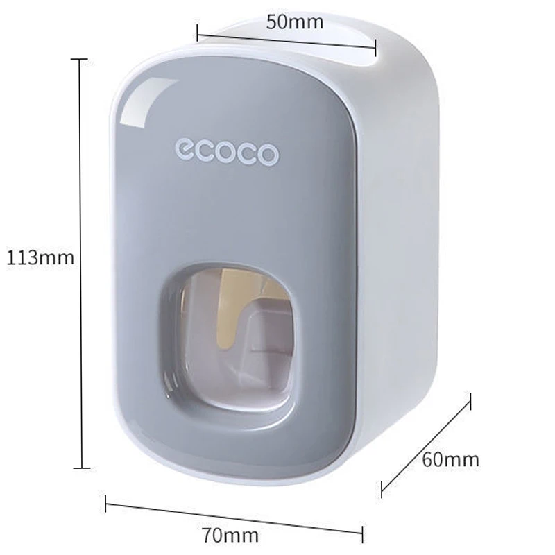 

Automatic Toothpaste Dispenser Squeezers Toothpaste Tooth Squeezer Wall Mount Holder Toothbrush Squeezer Holder Rack Dropship