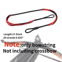 2pcs 445mm crossbow bow string length 17 5 inch 20 strands 0 025 archery shooting equipment bow and arrow accessories