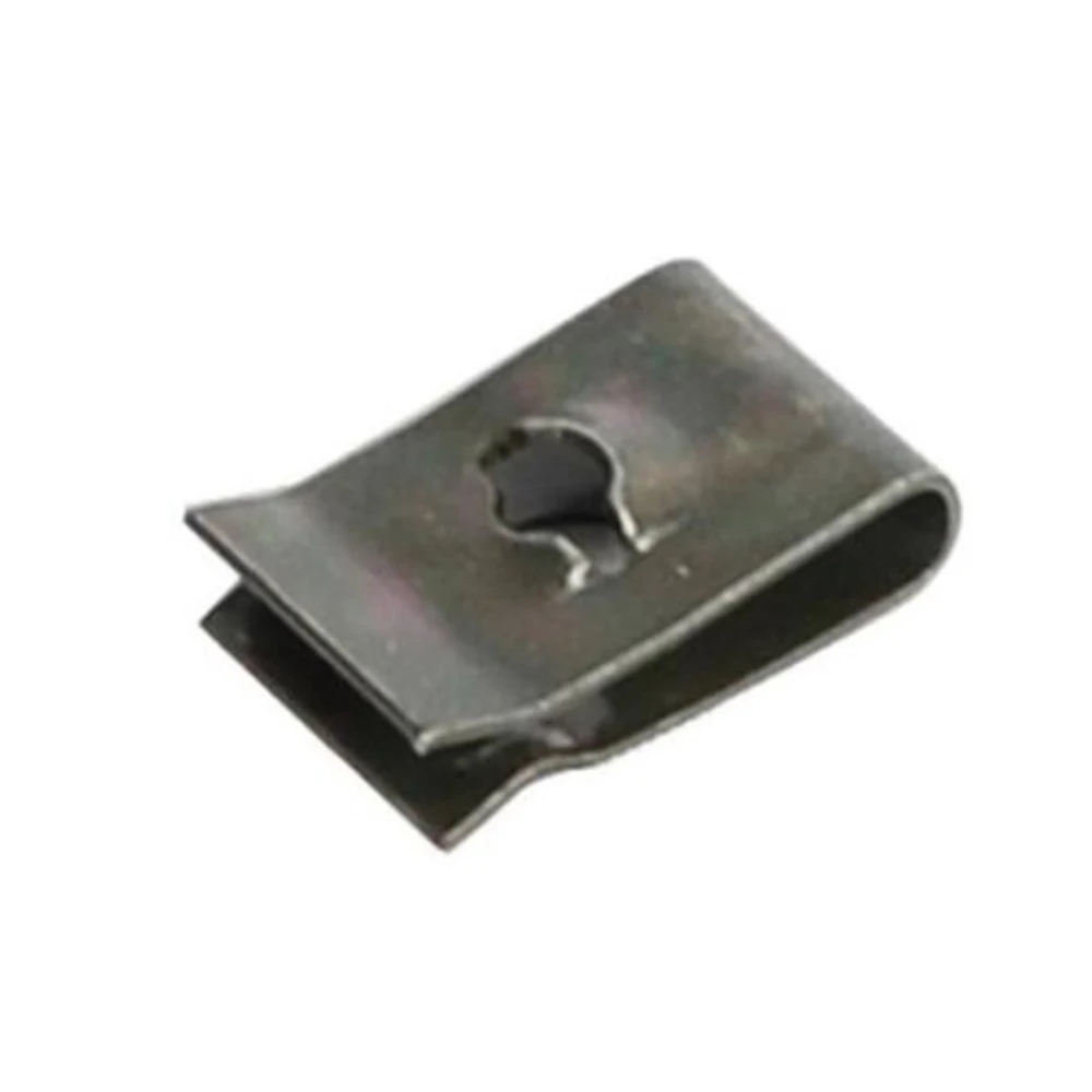 

50pcs/set Metal Car Speed Fastener U-Nuts Self Tapping Screw Spire Clips Spring Plate Auto Replacement Accessories
