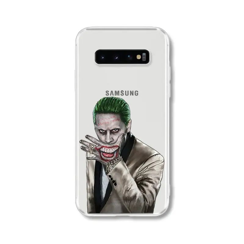 Yinuoda Харли Квинн Джокер роскошный качественный чехол для телефона samsung S10 S6 edge S6edge