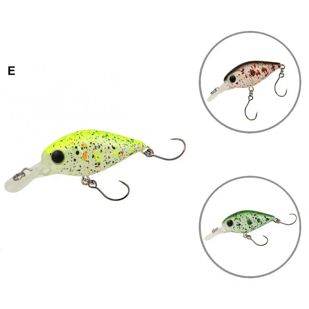 

Metal 3.2g Useful Crankbait Slow Sink Fishing Lure Small Size Fishing Lure Versatile for Stream