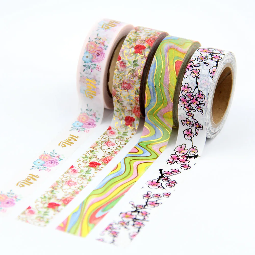 

10roll Washi Tape set Scrapbooking Album Decorative Tape Office Supplies & Christmas DIY Decorative