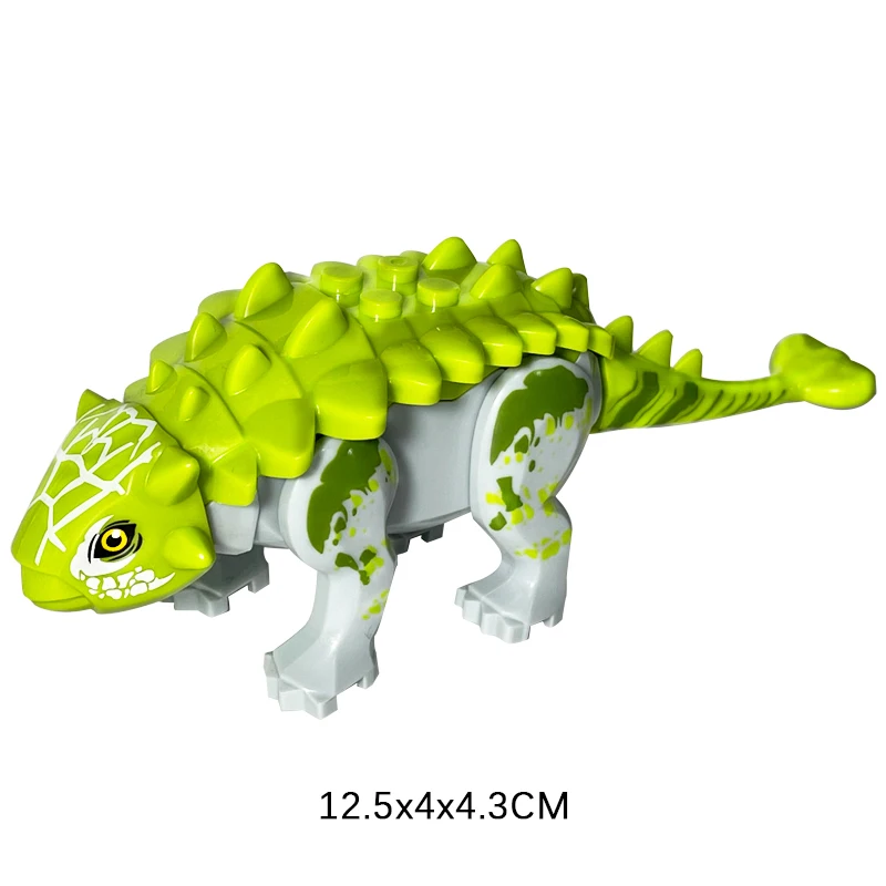 Jurassic Dinosaur Building Blocks Toys Park Compatible Major Brand Gifts Simulation Animal Rex Raptor Ankylosaur Christmas Gifts