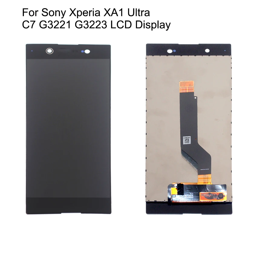 ЖК дисплей для Sony Xperia XA1 Ultra/C7 G3221 G3223 сенсорный экран аксессуары телефонов с