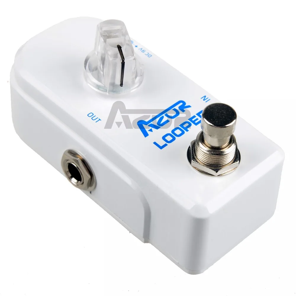 AZOR AP-313 Looper Мини гитарный эффект педаль петля громкость педаль петлителя 9 в аксессуары для гитары педаль петлителя гитарная часть