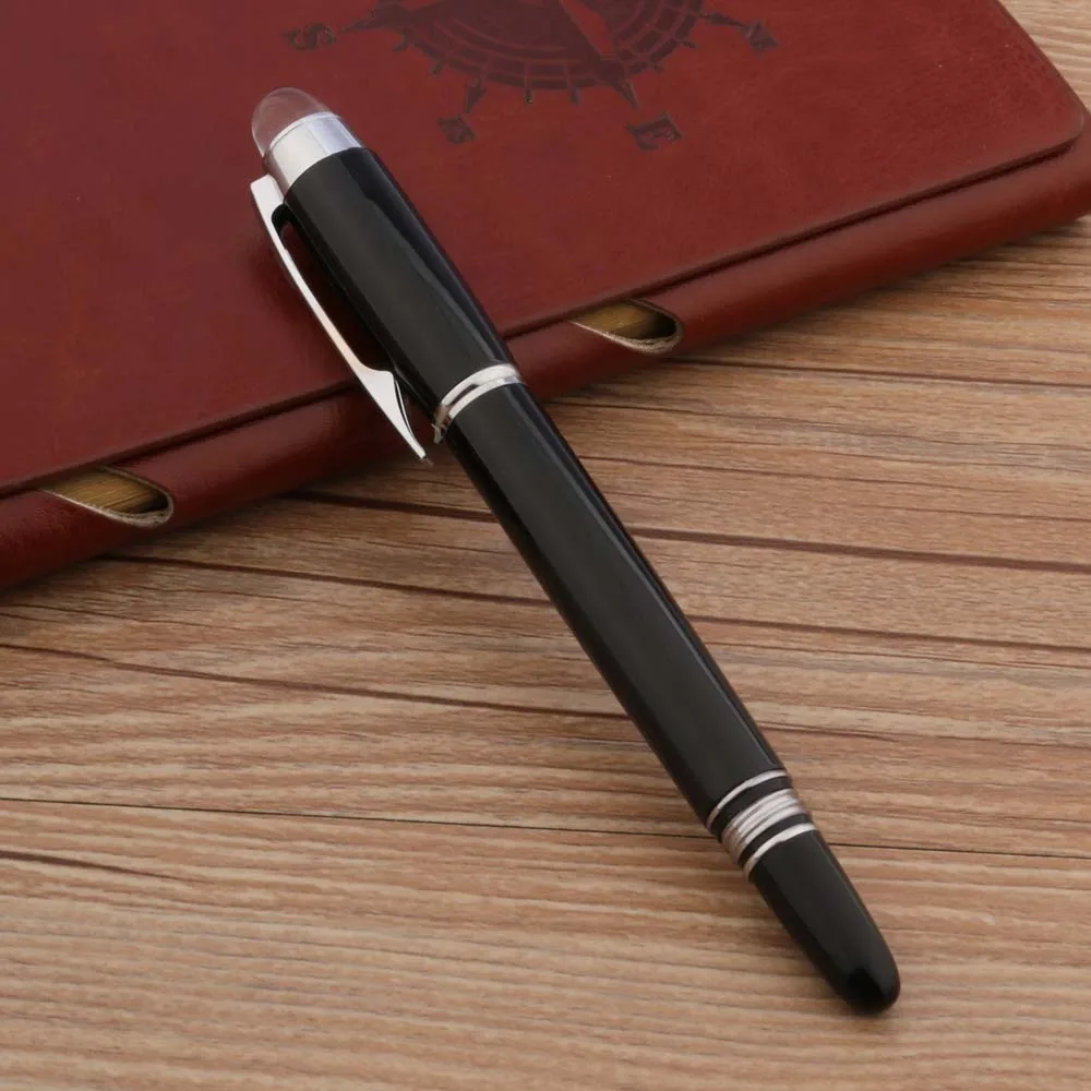Роскошные baoer 79 авторучка с черной полоской баррель среднего перо канцелярские